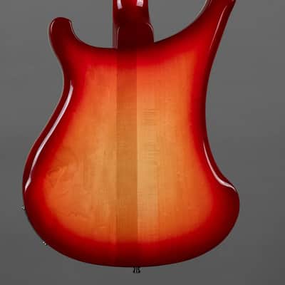 2014 Rickenbacker LTD 4003 FG CB Checkerboard Binding Fireglo Japan Exclusive Run (USA, Fireglo, OHSC) image 10