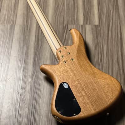 Schecter Stiletto Custom-5 Electric Bass in Natural Satin image 5