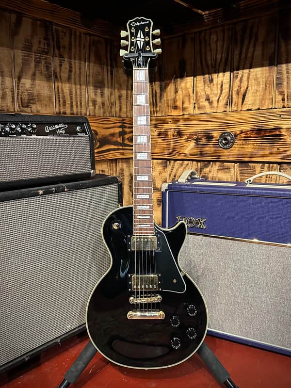 Epiphone Les Paul Classic Custom Pro Ebony 2017 image 1