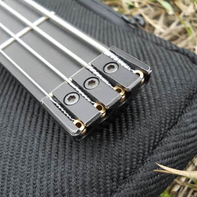 1987 Steinberger XP-2 4 String HEADLESS Bass Guitar, Active EMG's, ORIGINAL RED image 18