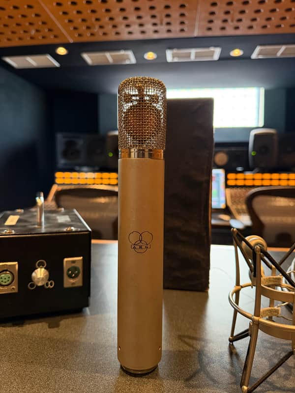 AKG C 12 Large Diaphragm Multipattern Tube Condenser Microphone 1950s - Silver image 1