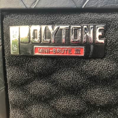 Polytone Mini-Brute III 1970s imagen 7