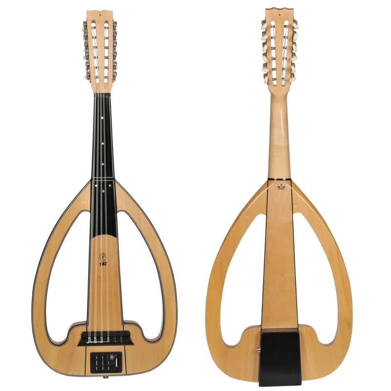 Amazing!! Electric Silent Oud Maple Guitar Tuners + Soft Case image 1