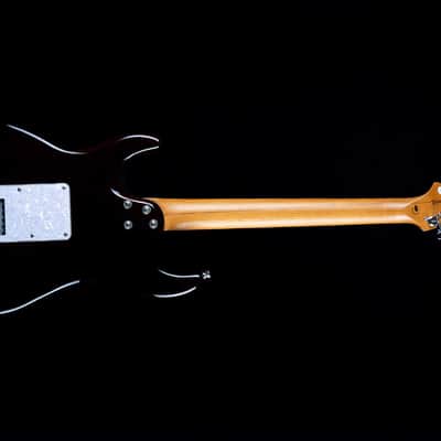 Jet JS-450 OBL 450 Series Basswood Flamed Maple Top Body Canadian Roasted Maple Neck 6-String Electric Guitar image 4