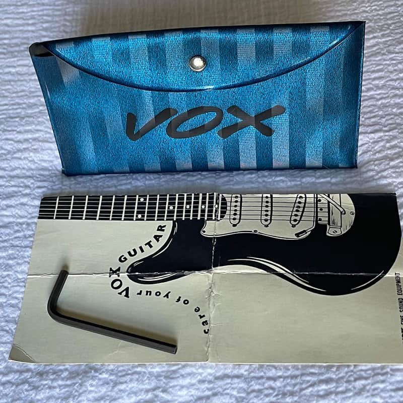 1960 s Vox Accessory / Tool Pouch + Truss Wrench + Warranty Ca…