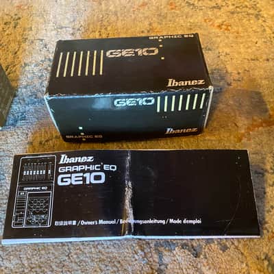 Ibanez GE10 Graphic EQ “Big Faders” MADE IN JAPAN - MINT - 1987 imagen 10