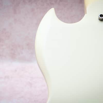 GIBSON USA Custom Shop '61 Les Paul SG Standard Reissue Vibrola VOS "White + Rosewood" (2012) image 19