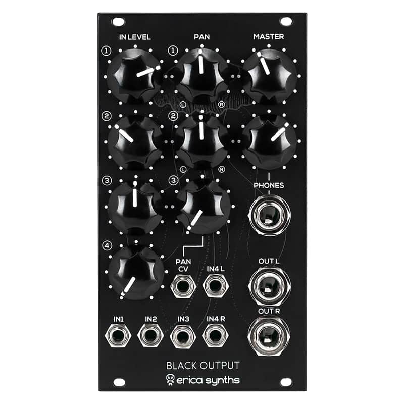 Erica Synths Black Output V2 Eurorack Module image 1