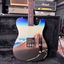 2024 Fender Japan Art Canvas Esquire by Katsushika Hokusai Mint w/ Case & Hangtags