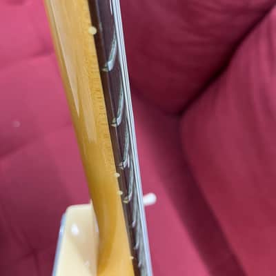 Squier J Mascis Jazzmaster with Rosewood Fretboard 2017 - Vintage White image 12