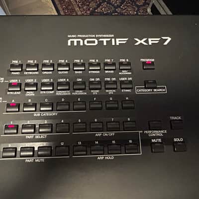 Yamaha Motif XF 7 2010s - Black image 4