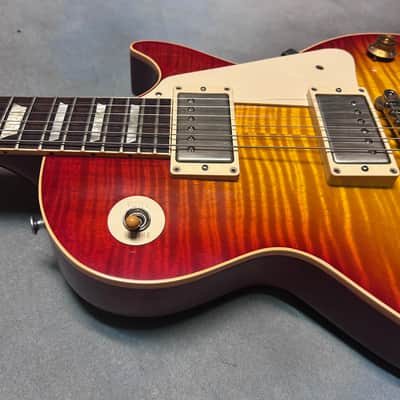 2007 Gibson Custom Shop Art & Historic LPR-9 1959 Les Paul Standard Reissue Cherryburst Flame w/OHSC image 14