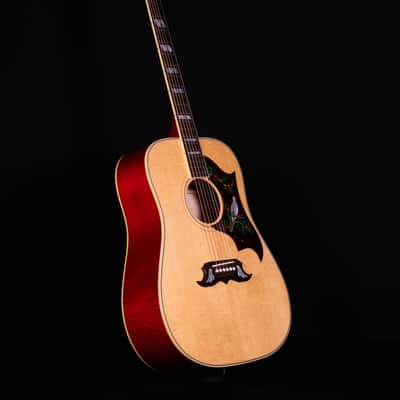 Gibson Dove Original Square Shoulder Dreadnought Acoustic, Antique Natural image 8