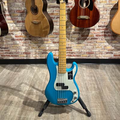 Fender American Professional II Precision Bass V - Miami Blue image 3