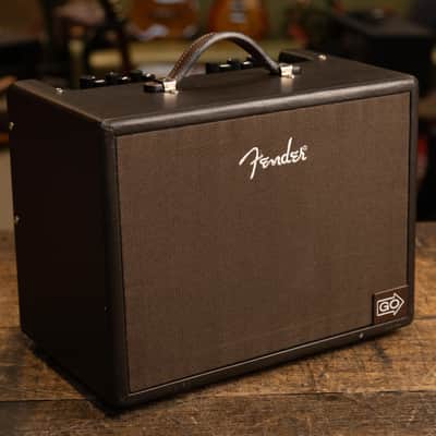 Fender Acoustic Junior GO 2-Channel 100-Watt 1x8" Battery-Powered Acoustic Guitar Combo 2020 - Present - Brown image 2