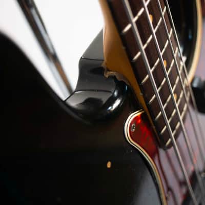Fender Precision Bass with Rosewood Fretboard 1964 - Black Refin image 8