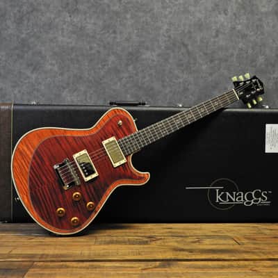 Knaggs Kenai Tier 2 Double Purfling New from Authorized Dealer T 2 2026 - Burgundy/Cooper image 5