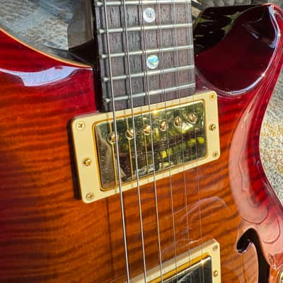 PRS Archtop II 1998 - Cherry Sunburst image 13
