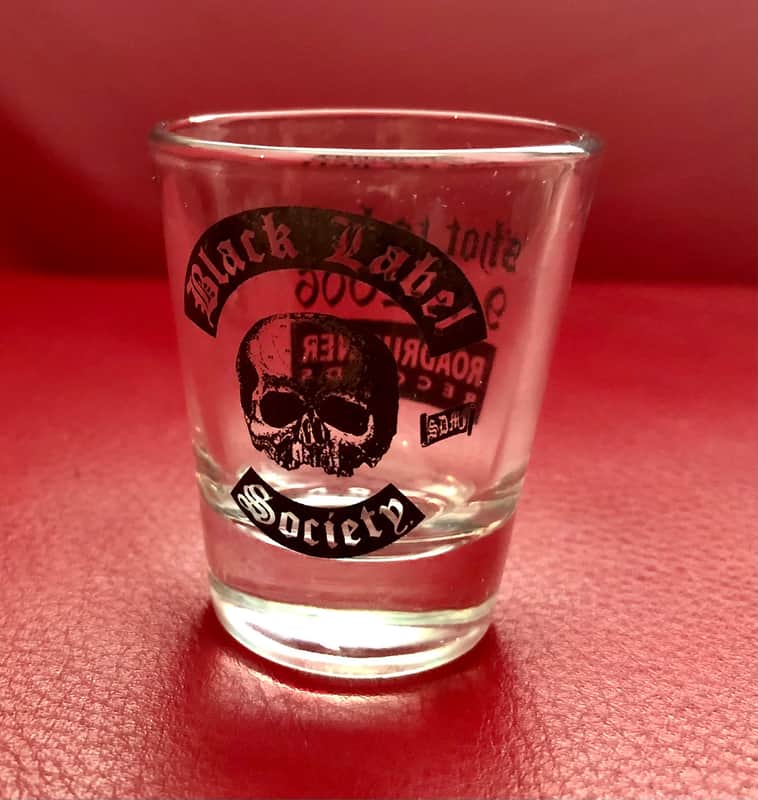 2006 Black Label Society Shot To Hell Promo Shot Glass Roadrunner Records RARE Zakk Wylde image 1