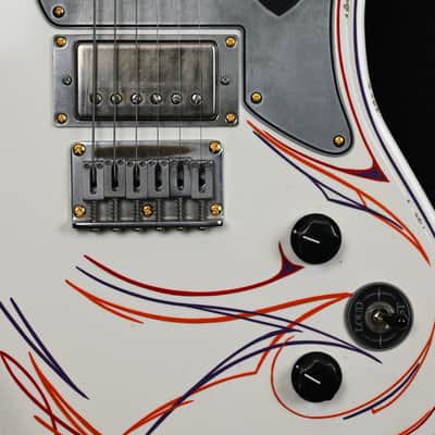 Wild Customs Wildmaster from 2022 in White Ja'o Pinstripe with Case image 5