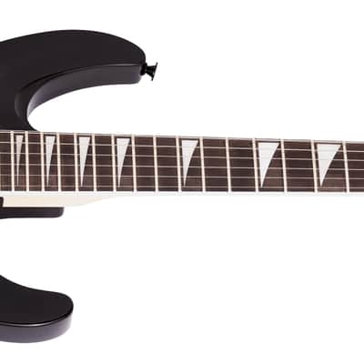Jackson JS Series Dinky Arch Top JS32Q DKA HT, Amaranth Fingerboard, Transparent Black Burst image 6