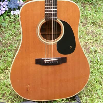 1979 Yairi DY-28 All Solid Guitar Natural+Deluxe Yairi hard case, Guitar strap and more image 9
