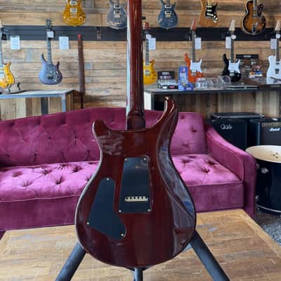 PRS Custom 24 Electric Guitar - Tiger Eye 10-Top w/Hardshell Case image 6