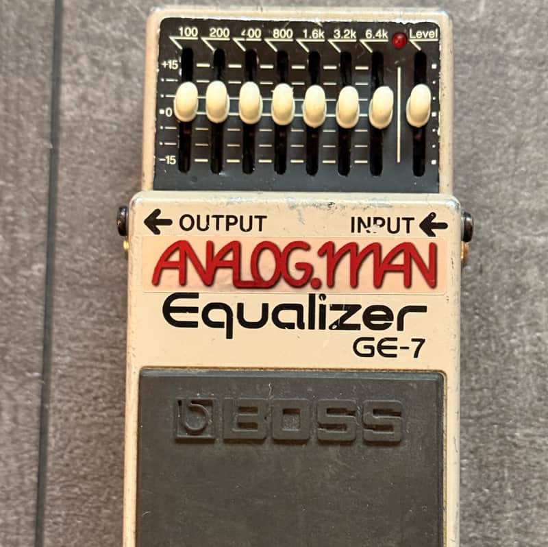 Analogman Boss GE-7 Equalizer with Mod