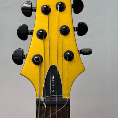 Schecter C-1 Special 2006 Electric Guitar - Vintage Gold image 5