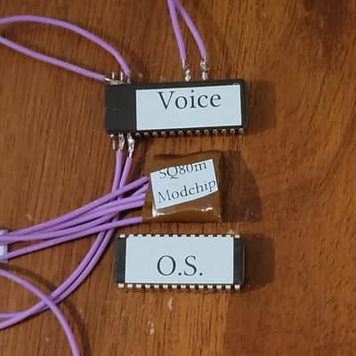 Ensoniq SQ80m Low-Effort Conversion DIY Kit - minor soldering required! SQ-80m mod sq80m esqm upgrade diy kit image 1