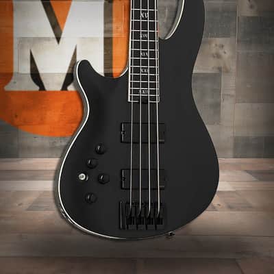 Schecter SLS Evil Twin-4 LH - Satin Black (1396) image 1