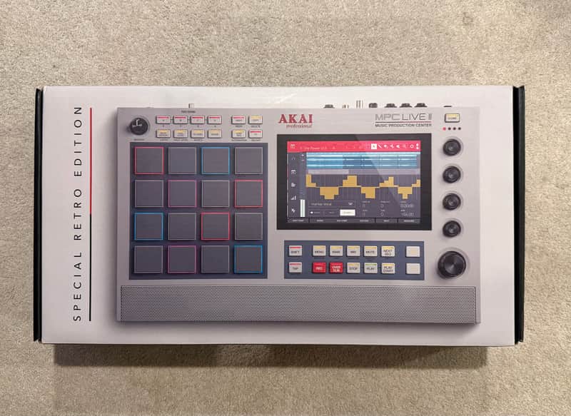 Akai MPC Live II Standalone Sampler / Sequencer Retro Edition 2020 - Present - Grey image 1