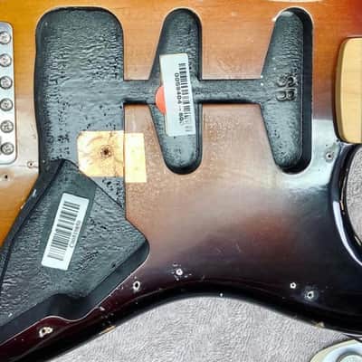 Fender Highway One Stratocaster HSS super strat nitro relic partscaster with Suhr pickups - Nash killer image 13