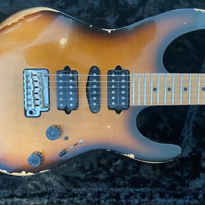 Suhr Custom Shop Guthrie Govan Spec Modern Antique 2011 - 2012 - 2-Tone Tobacco Burst image 2
