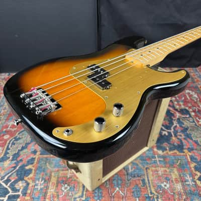 Fender Heritage 50’s Precision Bass 2 Tone Sunburst *Nitro* - 2022 image 12