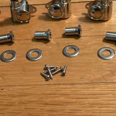 Grover Tuners 3+3 Nickel for Gibson Les Paul standard Special TV burst paf es-335 flying v 175 image 6
