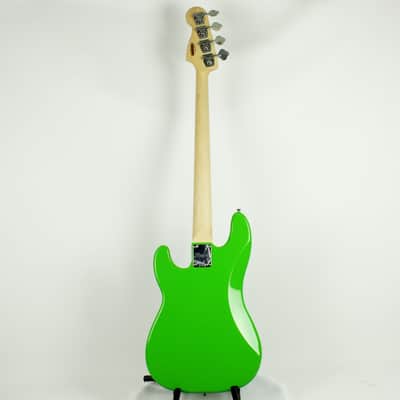 Squier Sonic Precision Bass Limited Edition Lime Green (USED) image 4