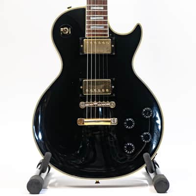 1980 Greco Les Paul Custom Electric Guitar - Black image 1