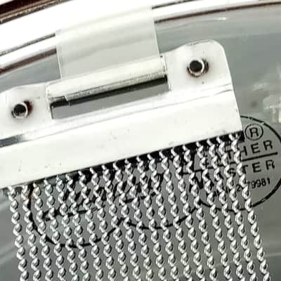 Pearl 6.5x14" Export Series Steel Snare Drum Vintage 90s Chrome Plated 8Lug image 9
