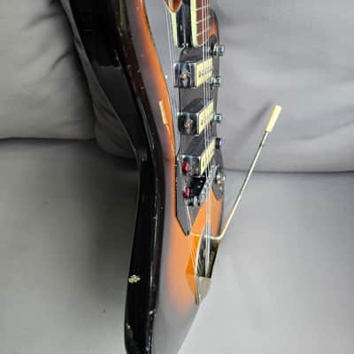 Hüttl - Beat Star German Vintage E-Guitar 1965 (similar to Höfner) image 18