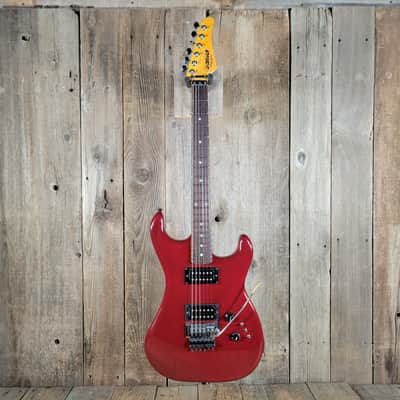 Kramer Pacer with Floyd Rose Trem - Burgundy 1980s image 2
