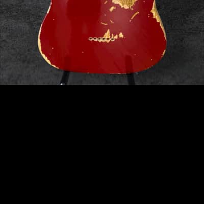 2015 Fender Custom shop 51 telecaster heavy relic aged cimarron red image 8