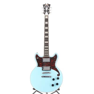 D'angelico Premier Brighton - Sky Blue, Plays Great (B9) (10277) image 5