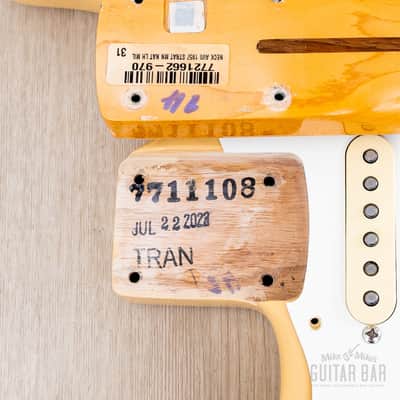 2022 Fender American Vintage II ‘57 Stratocaster Left-Handed Vintage Blonde w/ Case, Hangtags, COA image 19
