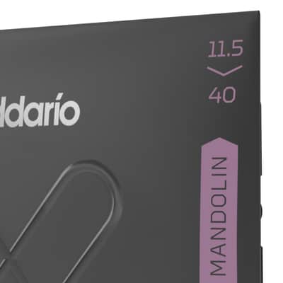 D'Addario XT Coated Phosphor Bronze Mandolin Strings 11.5-40 image 2