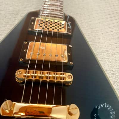 ESP Pauls Smith Mini Flying - V 2014 - See-Through Black | Reverb