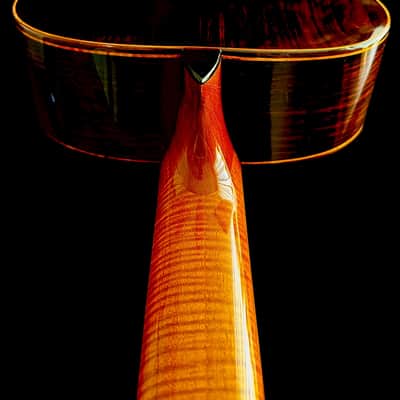 Nahum Herrera Lattice Concert Guitar 2024-Cedar/Ancient Dark Cocobolo image 7