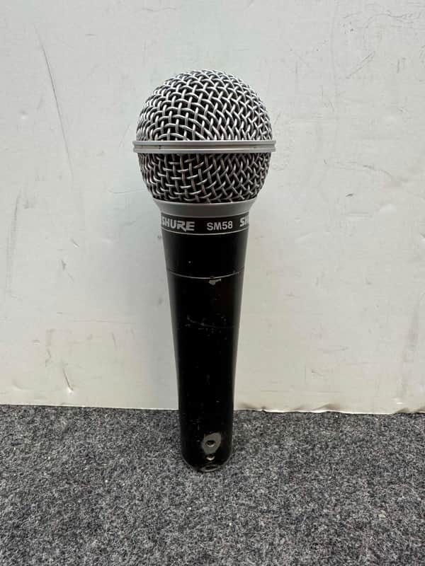 Shure SM58 Handheld Cardioid Dynamic Microphone 2024 - 2025 - All Black image 1