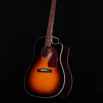 Epiphone J-45 Studio EC, Vintage Sunburst image 6
