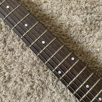Samick Black Electric Guitar, Basswood Body, Maple Neck, 22 Frets Rosewood Fingerboard image 15